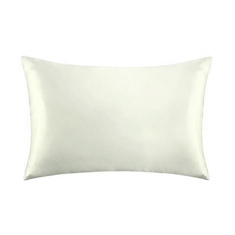 Mulberry Park Pure 19 Momme Silk Toddler Pillowcase - Natural White